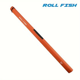 Resim Rollfish Su Geçirmez Olta Kılıfı - Dayanıklı, Karışıklık Önleyici Sert Kabuklu Saklama Çantası 104.98cm'den 149.99cm'ye Kadar Olta İçin, Turuncu 