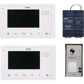 Resim Pratikkart Villa Tipi Görüntülü Diafon Sistemi 2 Daire 2K400-2K92B-2KPC6 