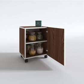 Resim Kenzlife Mutfak Dolabı Mine 048 030 032 Cvz Kapaklı Tekerlekli Banyo Evrak Ofis Kitaplık Ayakkabılık Kiler 