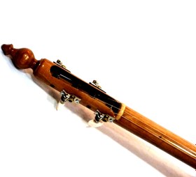 Resim Quality Carved Walnut Wooden Kemane Kamanche Kemence W/ Bag AW1 