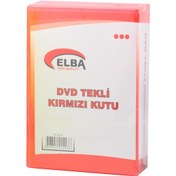 Resim Elba Pl-221C Tekli Kırmızı Renkli Standart Dvd Kutusu Elba