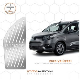 Resim Toyota Uyumlu Proace City Krom Ayak Dinlendirme Pedalı 2020 Ve Üzeri 