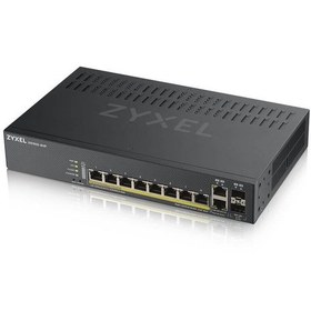 Resim ZYXEL GS1920-8HP V2 8P 100/100/1000 WEB YÖNETİLEBİLİR POE SWITCH Zyxel