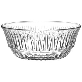 Resim LAV Alinda Cam Salata Kasesi Tekli Ekstra Büyük 2050 ml (Sunum Kasesi , Hazırlık Kasesi) 