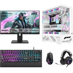 Resim Dragos DRx7620 Ryzen 5 5600 32GB 1TB NVMe Gigabyte Windforce Gigabyte Windforce 8GB RTX5060 24.5 İnç 200Hz 1ms Oem Paket 