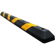 Resim Plastik Oto Park Araç Stoperi 190 cm Siyah-Sarı 