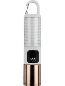Resim Mey İthalat Usb Şarjlı Kamp Feneri Çift Işık Kaynağı 500 Lümen Güç Ekranlı Taşınabilir Led Aydınlatma 