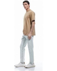 Resim Koton Normal Bel Pamuklu 90's Slim Fit Jean Pantolon - Howland Jean Açık İndigo 5sam40018nd Açık İndigo 