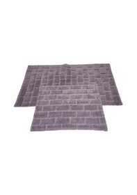 Resim 2 Li Banyo Seti Erguvan Mor Desenli 