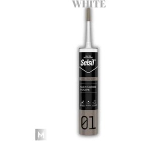 Resim Selsil Beyaz Silikon 280 gr 