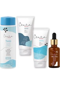 Resim C'enta Beauty Leke Karşıtı Gece Bakım Kremi 50 ML + Gündüz Kremi 50 ML + Tonik 200 ML + Vitamin C Serum 30 ML 