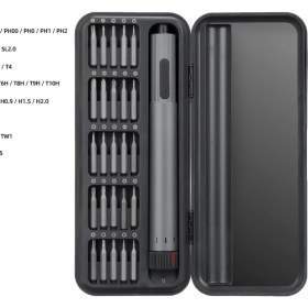 Resim Duka E2 Hassas Elektrikli Tornavida Seti 29 Parça Çift Seviyeli 210RPM Hızlı Şarjlı 