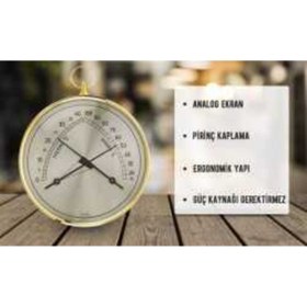 Resim TFA Analog Termometre Higrometre 