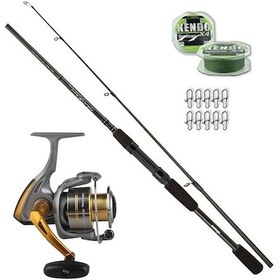 Resim Okuma Monkey 4000 - Okuma Wavepower 244cm 15-40gr Spin Olta Seti 