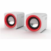 Resim Snopy SN-14 Beyaz Kırmızı 2.0 3w-2 Usb Speaker Snopy