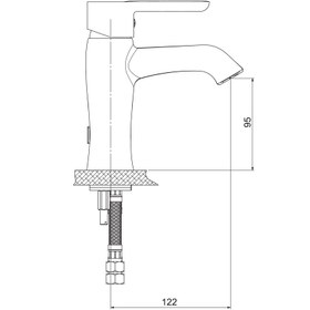 Resim Felis Lavabo Bataryası Krom Mlb75 Gpd 