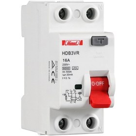 Resim Himel Hdb3vr263sc 2x63a 30 Ma Kaçak Akım Koruma Rölesi 