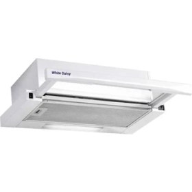 Resim White Daisy Çift Motorlu Aspiratör Beyaz 460 m3/saat Maksimum Emiş ve Tek Filtre Özelliği 