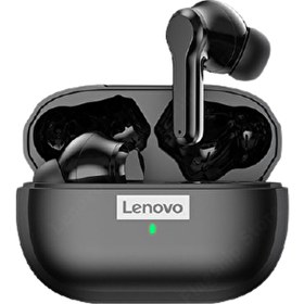 Resim Lenovo LP1S Tws Kablosuz Bluetooth 5.0 Su Geçirmez Gürültü Önleyici Kulakiçi Kulaklık - Siyah (Yurt Dışından) 