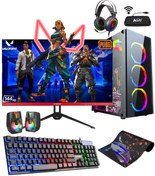 Resim Zeiron Apache X7 I5-3470 8gb 128gb Ssd+500gb Hdd Gt730 24" 144hz Oyuncu Masaüstü Bilgisayar 