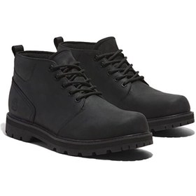 Resim Timberland Britton Road Mid Lace Up Waterproof Chuk Erkek Günlük Bot TB0A69TWW021 Siyah 