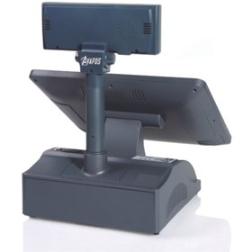 Resim avapos Msk1019 15'' I3 128 Ssd 4gb Ram Dokunmatik Pos Cafe Market Restaurant 