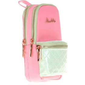 Resim Kaukko Brıght Junıor Bag Kalem Çantası (Kapitone-Rose) K2466 