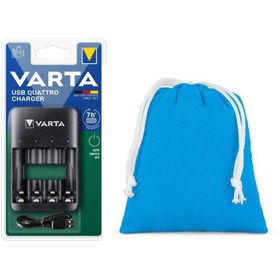 Resim Varta Usb Quattro Charger Pil Şarj Cihazı+taşıma Kılıfı 