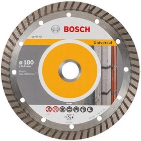 Resim Bosch Standard For Universal Turbo 9+1 Turbo 180 mm Elmas Kesici Disk - 2608603251 
