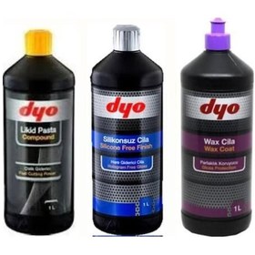 Resim Dyo Likid Pasta 1 Lt + Hare 1 Lt + Wax 1 Lt Set 
