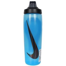 Resim Nike Refuel Bottle Lockıng Lıd 24 Oz Suluk - Matara Mavi 