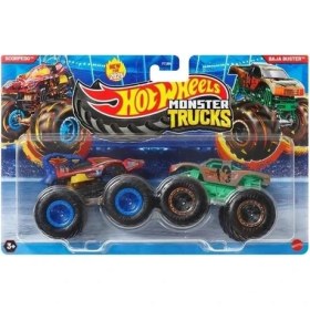 Resim Trucks 1:64 Güçlü Ikili Arabalar Scorpedo & Baja Buster FYJ64 - JCC64 
