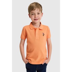Resim U.s. Polo Assn. Erkek Çocuk Turuncu Tişört Basic 50325608-VR051 