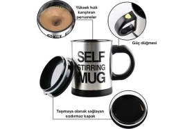 Resim Epilons Karıştırıcı Özellikli Mikser Kupa Bardak Kompakt Taşınabilir Mug 