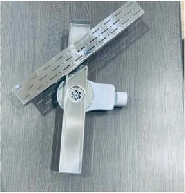 Resim VEGALINE PASLANMAZ DUŞ KANALI YER SÜZGECİ 50CM BOYUNDA 304 KALİTE PARLAK BANYO ,WC,KOKU YAPMAZ. 