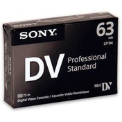 Resim Sony Dvm63Ps Mini Dv Kaset 63 Dk Professional 