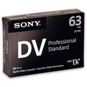 Resim Sony Dvm63Ps Mini Dv Kaset 63 Dk Professional 