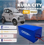 Resim Orion KUBA CİTY UYUMLU LIFEPO4 72V 100AH BATARYA 