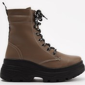Resim Yaya by Hotiç Kadın Vizon Bot & Bootie 01Boy222570A450 