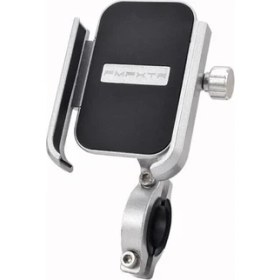 Resim Xinhang Alüminyum Alaşım Motosiklet Dikiz Aynası Evrensel Cep Telefonu Tutucu Standı Destek Gidon Bisiklet Moto Cep Telefonu Dağı (Yurt Dışından) 
