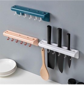 Resim Pratik Çoklu Bıçak Askısı Mutfak Bıçak Düzenleyici Organizer Dayanıklı Bıçaklık 5250 Diğer 