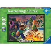 Resim Ravensburger 100 Parça Minecraft Puzzle 133338 