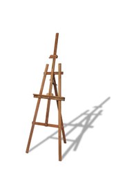 Resim Renkli Şövale - Çanakcı Ahşap 172 Cm Resim Şovale Ressam Sehpası N11.17 