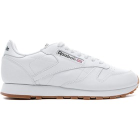 Resim Reebok Erkek Classic Leather Beyaz Spor Ayakkabı 49799-S 