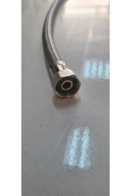 Resim Safak Flex 3/8 - 3/8 50cm Çelik Örgülü Hortum, Klozet, Taharet Bağlantı Hortumu Şafak Flex 