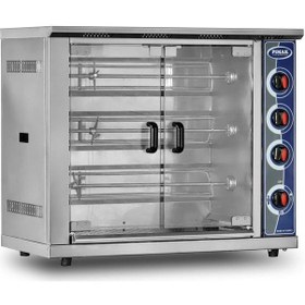 Resim Pimak Dik Tip Piliç Çevirme Makinesi Doğalgazlı 15 Piliç 