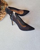 Resim Topukla Footwear Kadın Abiye 8cm Taşlı Ayakkabı 036 4268 