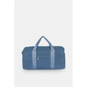 Resim Icone Bag Spor Çanta, Paraşüt Kumaş Önü Cepli Unisex Spor Fitness Gym Çantası, Mavi Renk Spor Çantası 