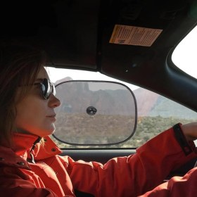 Resim 2 Adet Vantuzlu Araba Araç Oto Yan Cam Güneşlik Araba Güneşlik Oto Yan 