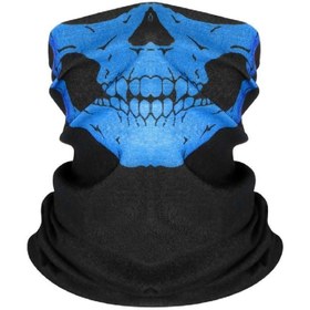 Resim Sermet Süs Dünyası Buff-kuru Kafa Iskelet Maske Motorcu Kar Maskesi-boyunluk-maske-baf-ağızlık-balaklava-yüz Boyun 